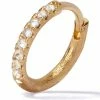 Annoushka 18CT DUSTY DIAMONDS GOLD HOOP YELLOW GOLD Earrings -Annoushka Online Shop annoushka 18ct dusty diamonds gold hoop 14868572 24322033 1000