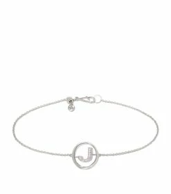 Annoushka 18CT WG DIAMOND J BRACELET WHITE GOLD Bracelets