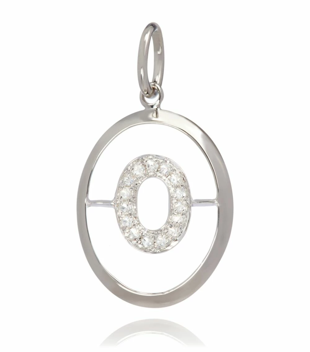 Annoushka 18CT WG O PENDANT WHITE GOLD Pendants 3 Annoushka 18CT WG O PENDANT WHITE GOLD Pendants