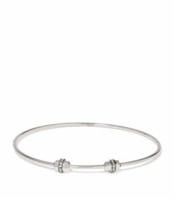 Annoushka 18CT WG SAPH CHARM BANGLE S/M WHITE GOLD Bracelets
