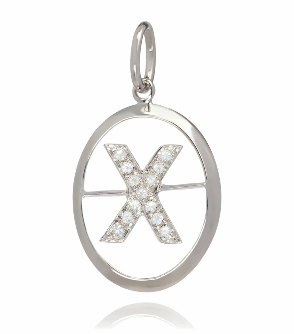 Annoushka 18CT WG X PENDANT WHITE GOLD Pendants 3 Annoushka 18CT WG X PENDANT WHITE GOLD Pendants