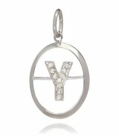 Annoushka 18CT WG Y PENDANT WHITE GOLD Pendants