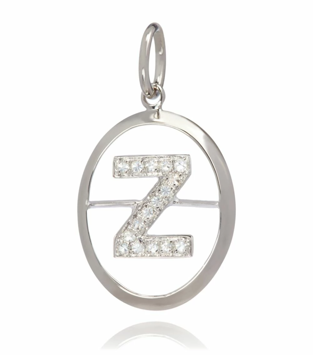 Annoushka 18CT WG Z PENDANT WHITE GOLD Pendants 3 Annoushka 18CT WG Z PENDANT WHITE GOLD Pendants