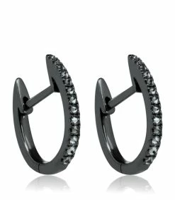 Annoushka Eclipse Hoop Earrings WHITE GOLD