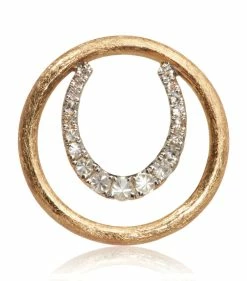 Annoushka HORSESHOE HOOPLA EARRG PENDANT YELLOW GOLD Pendants