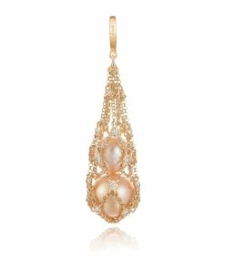 Annoushka Lattice Gold Diamond Net Pendant YELLOW GOLD Pendants -Annoushka Online Shop annoushka lattice gold diamond net pendant 15062685 25979964 1000