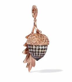 Annoushka Rose Gold and Diamond Acorn Pendant Pendants -Annoushka Online Shop annoushka rose gold and diamond acorn pendant 14868178 25427021 1000