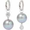 Annoushka White Gold, Diamond and Pearl Earrings -Annoushka Online Shop annoushka white gold diamond and pearl earrings 17372114 35789123 1000