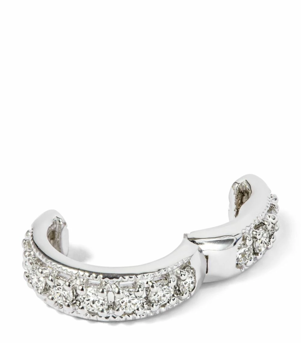 Annoushka White Gold Dusty Diamonds Single Ear Cuff Earrings 4 Annoushka White Gold Dusty Diamonds Single Ear Cuff Earrings - Image 2