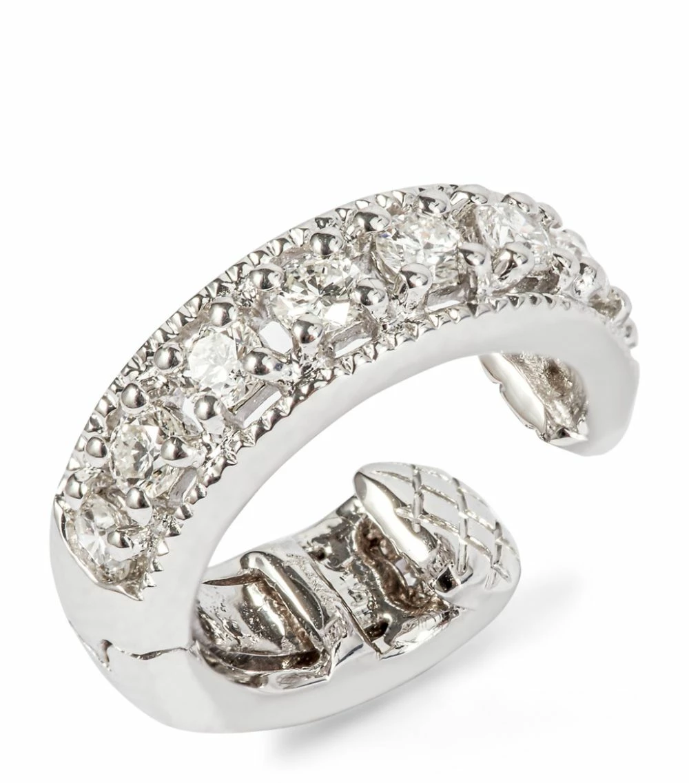 Annoushka White Gold Dusty Diamonds Single Ear Cuff Earrings 3 Annoushka White Gold Dusty Diamonds Single Ear Cuff Earrings