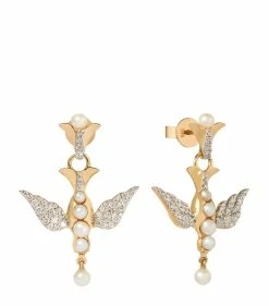 Annoushka x Temperley London Yellow Gold, Pearl and Diamond Lovebirds Earrings 7 Annoushka x Temperley London Yellow Gold, Pearl and Diamond Lovebirds Earrings -Annoushka Online Shop annoushka x temperley london yellow gold pearl and diamond lovebirds earrings 17455684 36341828 1000