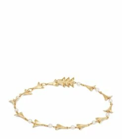 Annoushka x Temperley Yellow Gold and Pearl Bracelet Bracelets