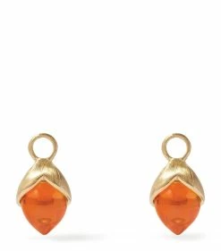 Annoushka Yellow Gold and Citrine Earring Drops Earrings