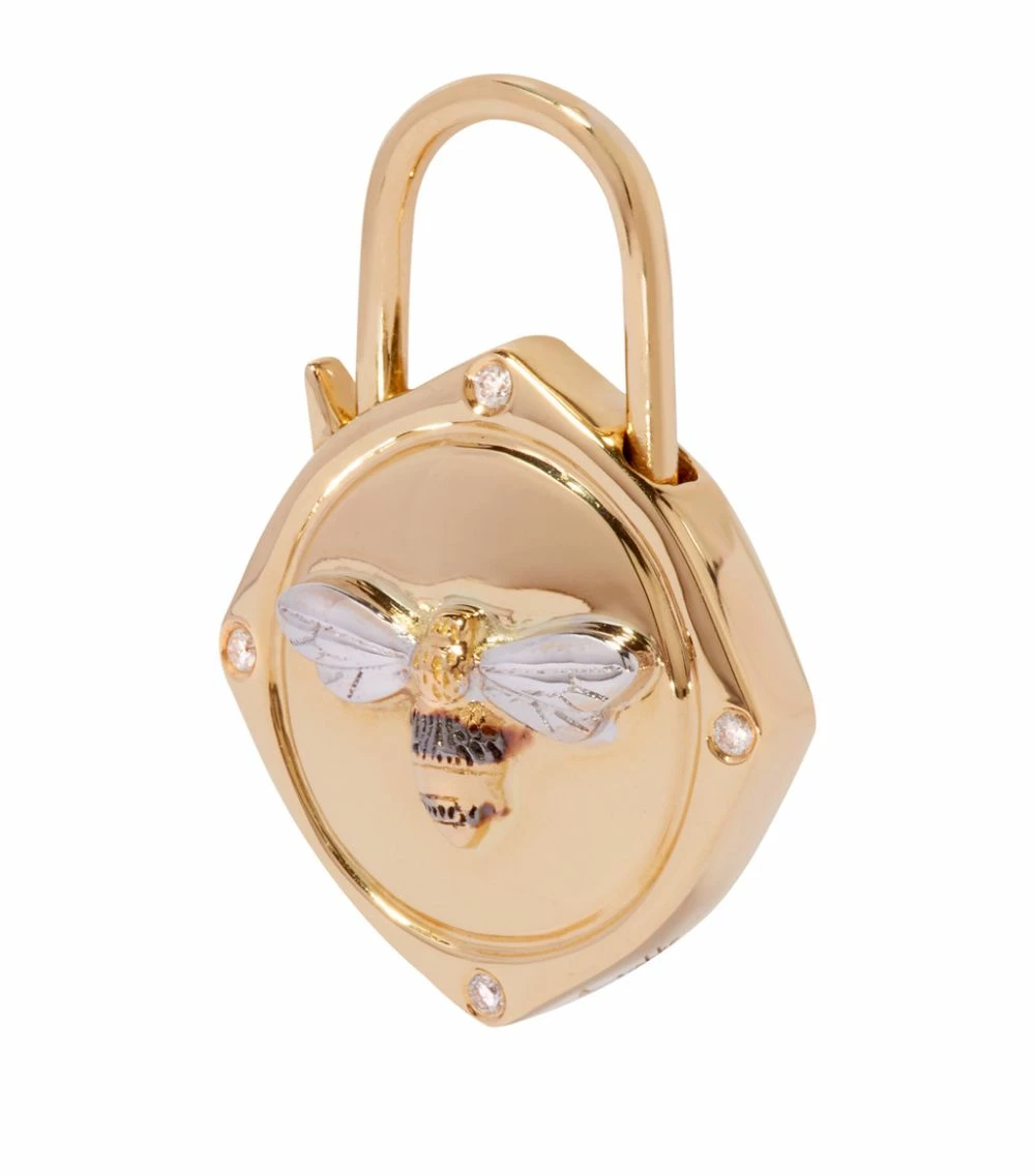 Annoushka Yellow Gold and Diamond Bee Charm Charms 3 Annoushka Yellow Gold and Diamond Bee Charm Charms