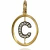 Annoushka Yellow Gold and Diamond C Pendant Pendants -Annoushka Online Shop annoushka yellow gold and diamond c pendant 15098839 25296662 1000