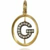 Annoushka Yellow Gold and Diamond G Pendant Pendants -Annoushka Online Shop annoushka yellow gold and diamond g pendant 15098858 25296670 1000