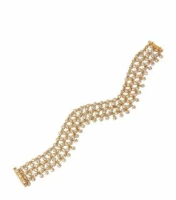 Annoushka Yellow Gold and Diamond Lattice Net Bracelet Bracelets -Annoushka Online Shop annoushka yellow gold and diamond lattice net bracelet 17370881 35789098 1000