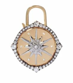 Annoushka Yellow Gold and Diamond Lovelock Star Charm Charms