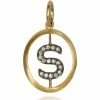 Annoushka Yellow Gold and Diamond S Pendant Pendants -Annoushka Online Shop annoushka yellow gold and diamond s pendant 15098873 25296682 1000