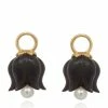 Annoushka Yellow Gold and Ebony Tulip Earring Drops Earrings 2 Annoushka Yellow Gold and Ebony Tulip Earring Drops Earrings -Annoushka Online Shop annoushka yellow gold and ebony tulip earring drops 14867579 24763437 1000