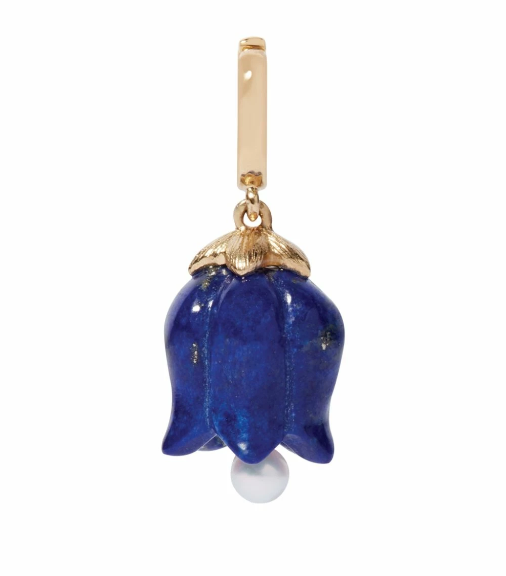 Annoushka Yellow Gold and Lapis Tulip Charm Charms 3 Annoushka Yellow Gold and Lapis Tulip Charm Charms