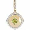 Annoushka Yellow Gold, Diamond and Peridot Lovelocket Birthstone Charm Charms -Annoushka Online Shop annoushka yellow gold diamond and peridot lovelocket birthstone charm 17735796 37209529 1000
