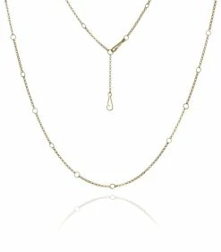 Annoushka Yellow Gold Hoopla Chain Necklaces