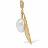 Annoushka Yellow Gold, Pearl and Diamond Olive Charm Pendants