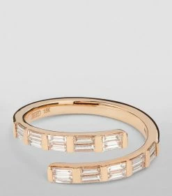 SHAY Rose Gold and Diamond Dual-Spiral Ring (Size 7) RG Rings -Annoushka Online Shop shay rose gold and diamond dual spiral ring size 7 17376984 37164778 1000