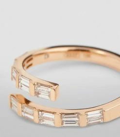 SHAY Rose Gold and Diamond Dual-Spiral Ring (Size 7) RG Rings -Annoushka Online Shop shay rose gold and diamond dual spiral ring size 7 17376984 37164791 1000