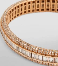 SHAY Rose Gold and Diamond Helix Scales Bracelet WHITE Bracelets -Annoushka Online Shop shay rose gold and diamond helix scales bracelet 16414003 31522883 1000