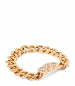 SHAY Rose Gold and Diamond Links Ring (Size 7) RG/WD Rings