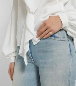 SHAY Rose Gold and Diamond New Modern Pave Pinky Ring (Size 3.5) RG/WD Rings -Annoushka Online Shop shay rose gold and diamond new modern pave pinky ring size 3 5 14868989 25390780 1000