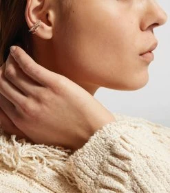 SHAY Rose Gold and Diamond Sticks & Stones Ear Cuff RSE GOLD DIA Earrings -Annoushka Online Shop shay rose gold and diamond sticks stones ear cuff 15256481 36893374 1000