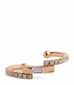 Annoushka Online Shop -Annoushka Online Shop shay rose gold and diamond sticks stones ear cuff 15256481 36894178 1000