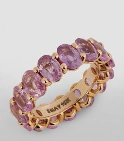 Annoushka Online Shop -Annoushka Online Shop shay rose gold and sapphire basics eternity ring size 6 17225861 34898064 1000