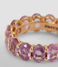 SHAY Rose Gold and Sapphire Basics Eternity Ring (Size 6) RG/PINK Rings -Annoushka Online Shop shay rose gold and sapphire basics eternity ring size 6 17225861 34898099 1000