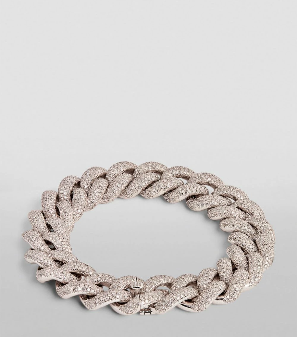 SHAY White Gold and Diamond Essential Links Bracelet Bracelets 4 SHAY White Gold and Diamond Essential Links Bracelet Bracelets - Image 2