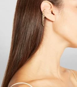 SHAY Yellow Gold and Diamond Boho Ear Cuff YG Earrings -Annoushka Online Shop shay yellow gold and diamond boho ear cuff 16797698 33142051 1000
