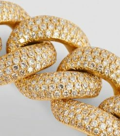 SHAY Yellow Gold and Diamond Jumbo Pavé Links Bracelet Bracelets 13 SHAY Yellow Gold and Diamond Jumbo Pavé Links Bracelet Bracelets -Annoushka Online Shop shay yellow gold and diamond jumbo pave links bracelet 16413801 31522961 1000