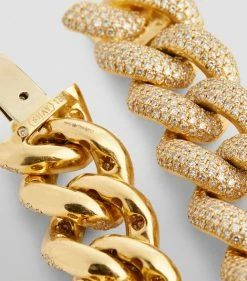 SHAY Yellow Gold and Diamond Jumbo Pavé Links Bracelet Bracelets 10 SHAY Yellow Gold and Diamond Jumbo Pavé Links Bracelet Bracelets -Annoushka Online Shop shay yellow gold and diamond jumbo pave links bracelet 16413801 31523414 1000
