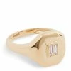SHAY Yellow Gold and Diamond New Modern Baguette Pinky Ring Rings -Annoushka Online Shop shay yellow gold and diamond new modern baguette pinky ring 14868993 31406994 1000