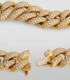 SHAY Yellow Gold and Pavé Diamond Essential Links Bracelet WHITE Bracelets 10 SHAY Yellow Gold and Pavé Diamond Essential Links Bracelet WHITE Bracelets -Annoushka Online Shop shay yellow gold and pave diamond essential links bracelet 16406413 31501526 1000
