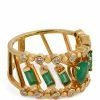SHAY Yellow Gold, Diamond and Emerald Sticks & Stones Ring (Size 7) Rings -Annoushka Online Shop shay yellow gold diamond and emerald sticks stones ring size 7 16413818 31524322 1000