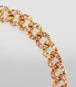 SHAY Yellow Gold, Diamond, Sapphire and Ruby Chain Link Bracelet MULTI Bracelets -Annoushka Online Shop shay yellow gold diamond sapphire and ruby chain link bracelet 17521299 37234609 1000
